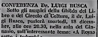 L. Rusca – «Roma sotto i tedeschi»