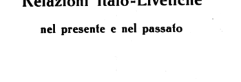R. Roedel, «Relazioni italo-elvetiche»